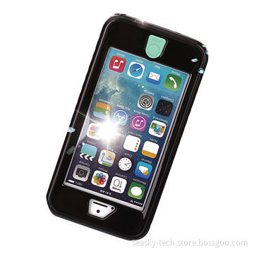 Waterproof case bag for iPhone 5 with lanyard